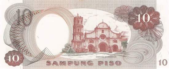 Philippinen 10 Piso 1969 p144b